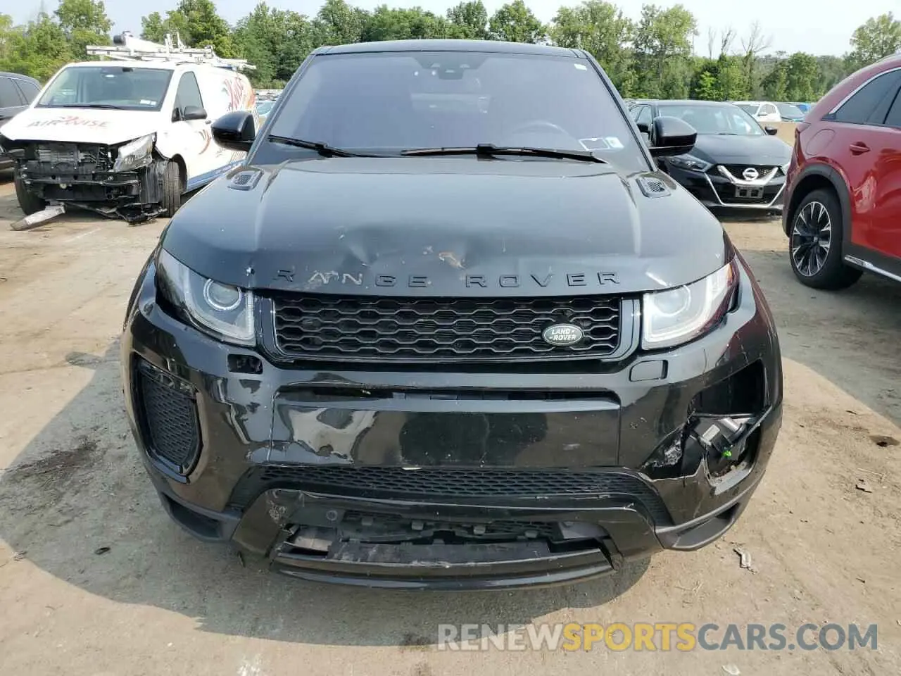 5 fotografías del automóvil dañado SALVD2RX4KH339203 LAND ROVER RANGEROVER 2019