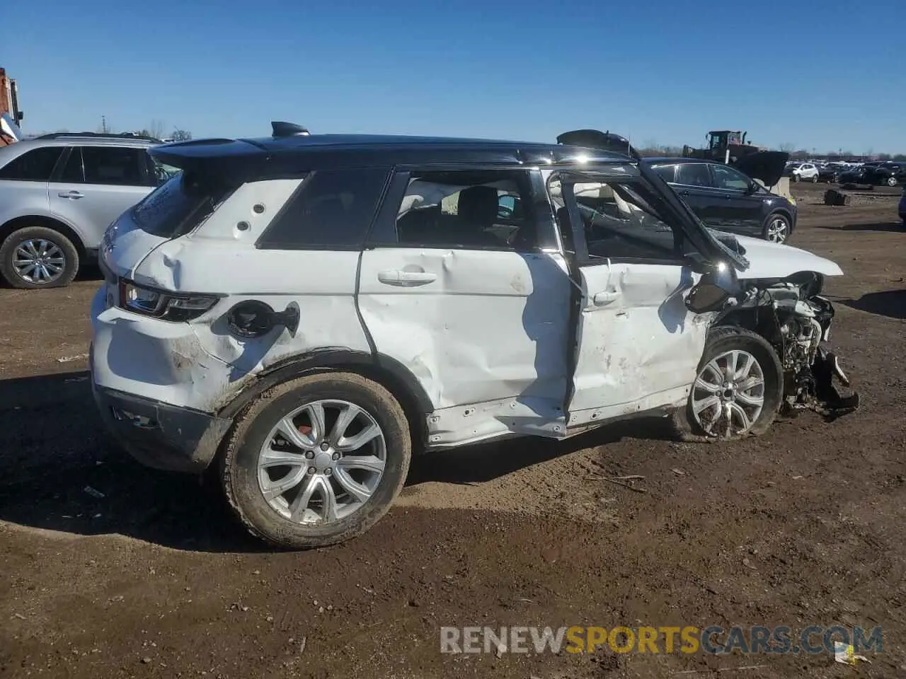 3 fotografías del automóvil dañado SALVP2RX0KH347726 LAND ROVER RANGEROVER 2019
