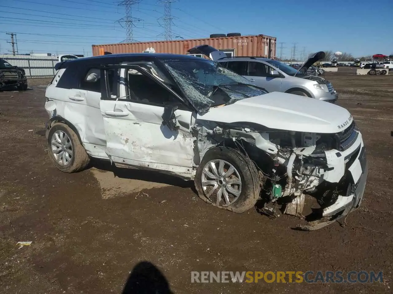 4 fotografías del automóvil dañado SALVP2RX0KH347726 LAND ROVER RANGEROVER 2019