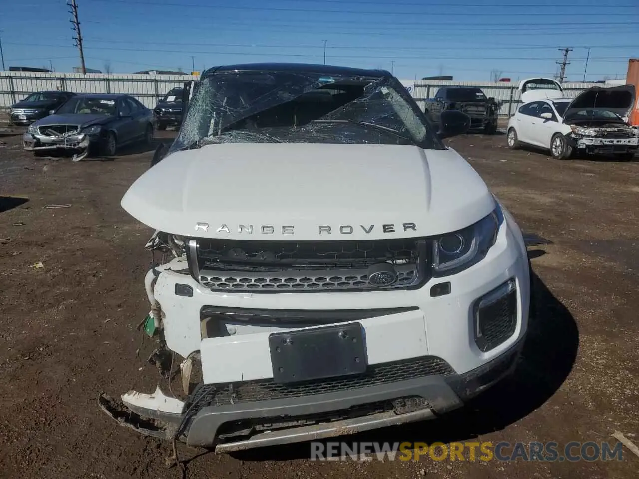 5 fotografías del automóvil dañado SALVP2RX0KH347726 LAND ROVER RANGEROVER 2019