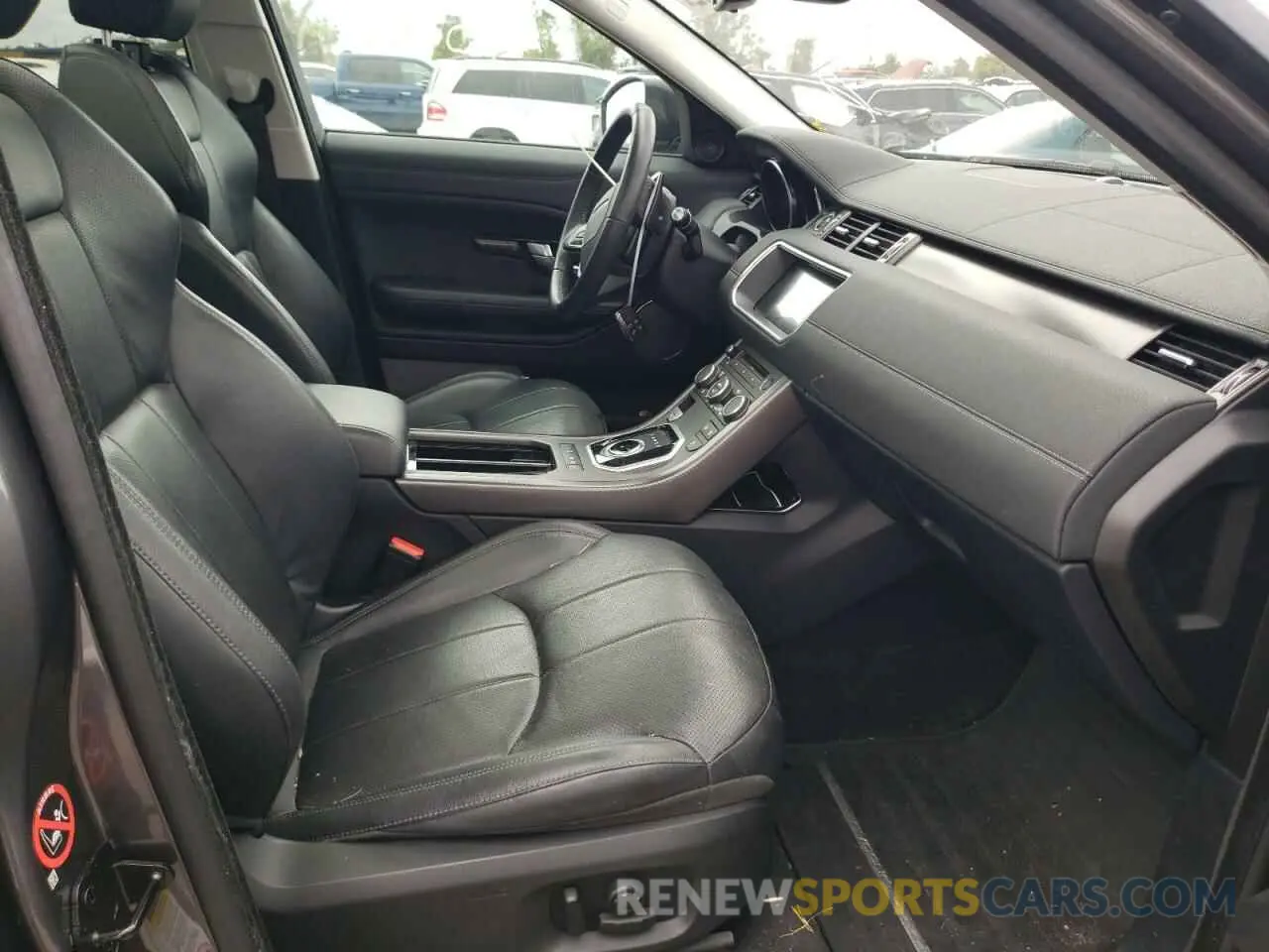 5 fotografías del automóvil dañado SALVP2RX2KH346819 LAND ROVER RANGEROVER 2019