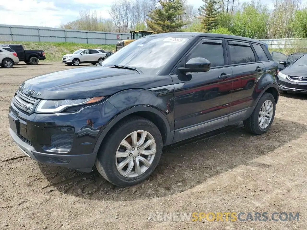 1 fotografías del automóvil dañado SALVP2RX5KH346040 LAND ROVER RANGEROVER 2019