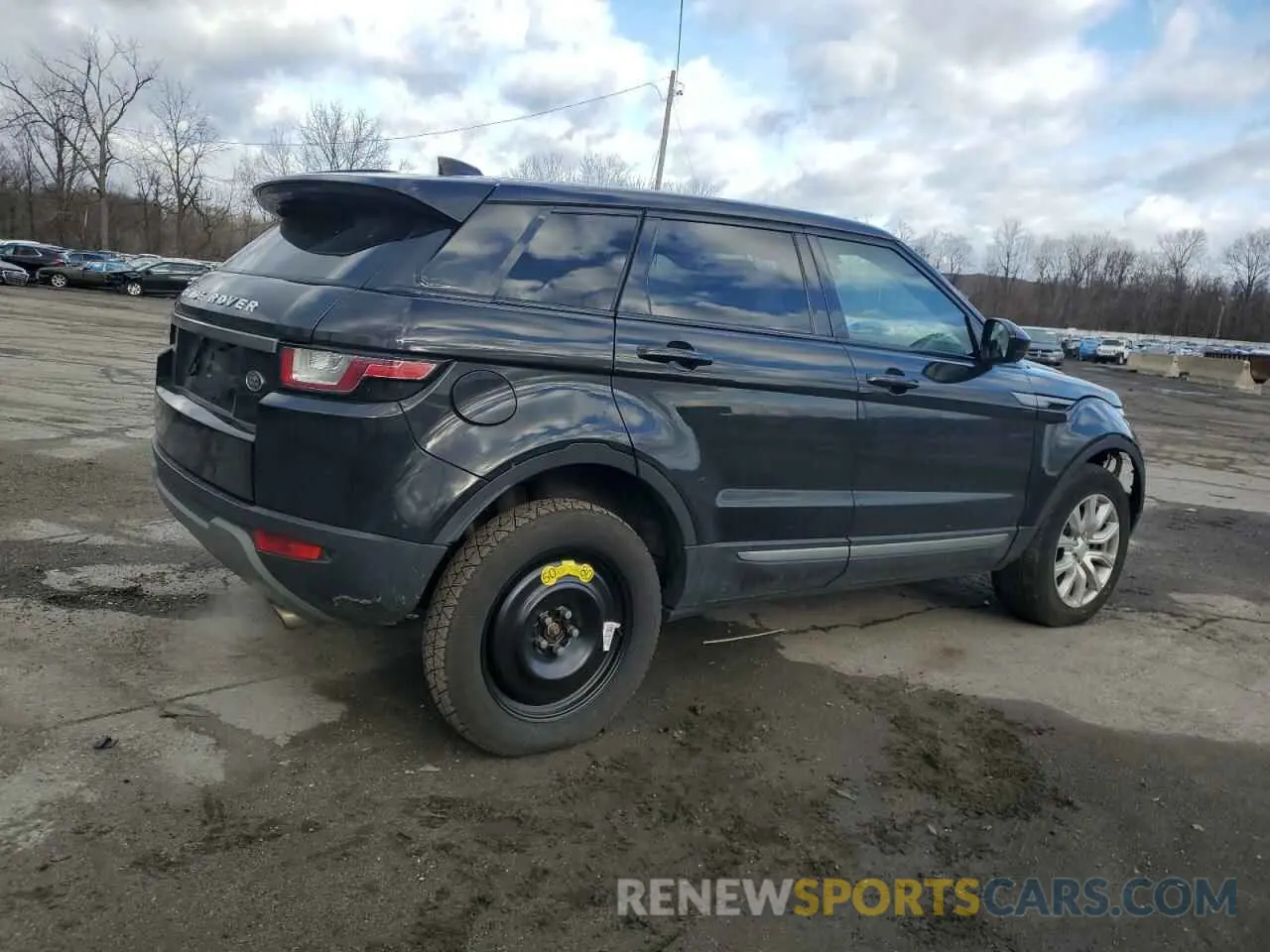 3 fotografías del automóvil dañado SALVP2RX6KH346211 LAND ROVER RANGEROVER 2019
