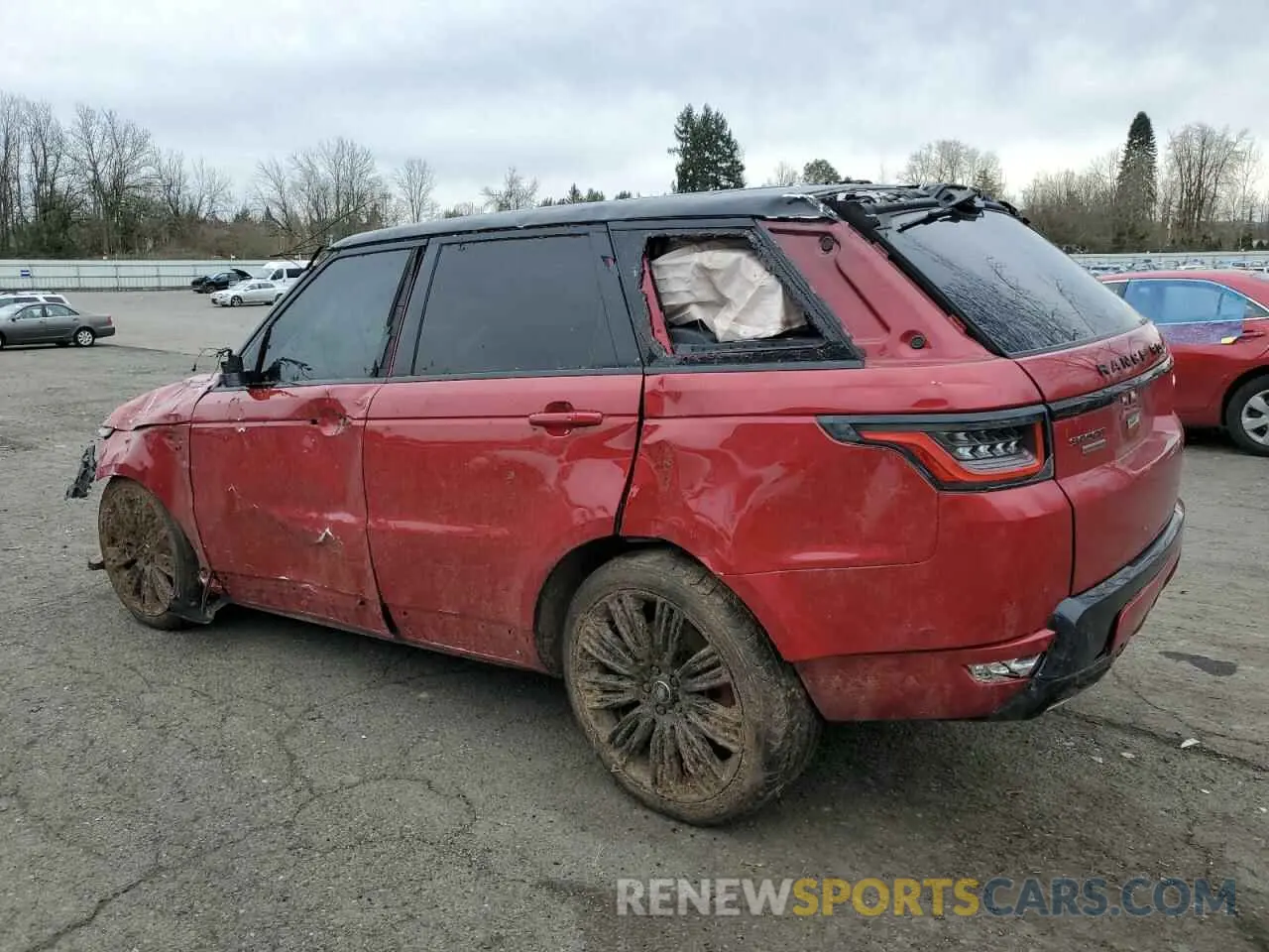 2 fotografías del automóvil dañado SALWR2RE0KA836925 LAND ROVER RANGEROVER 2019