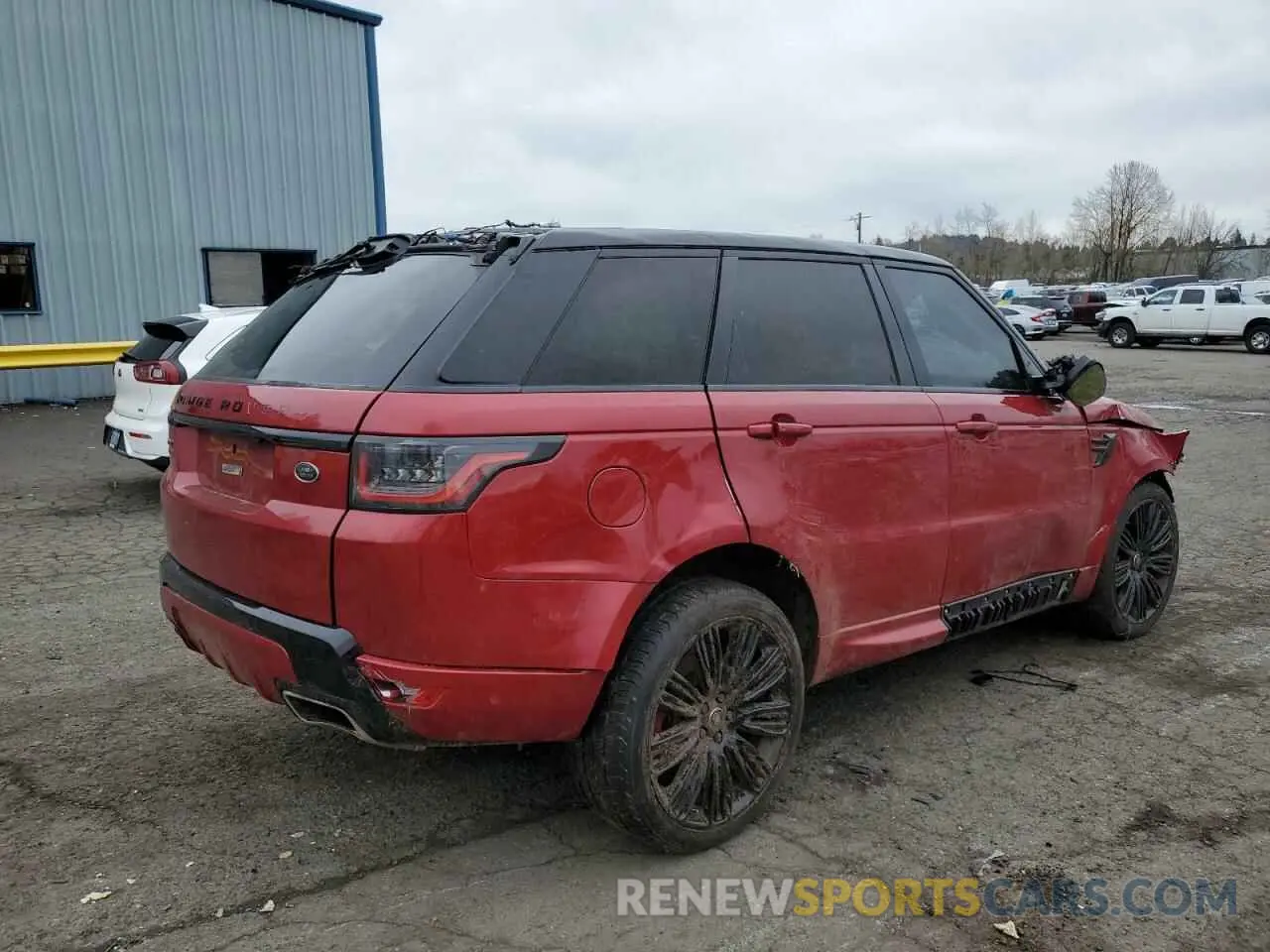 3 fotografías del automóvil dañado SALWR2RE0KA836925 LAND ROVER RANGEROVER 2019