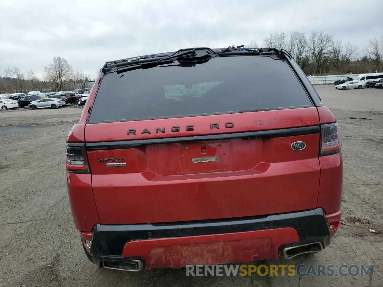 6 fotografías del automóvil dañado SALWR2RE0KA836925 LAND ROVER RANGEROVER 2019