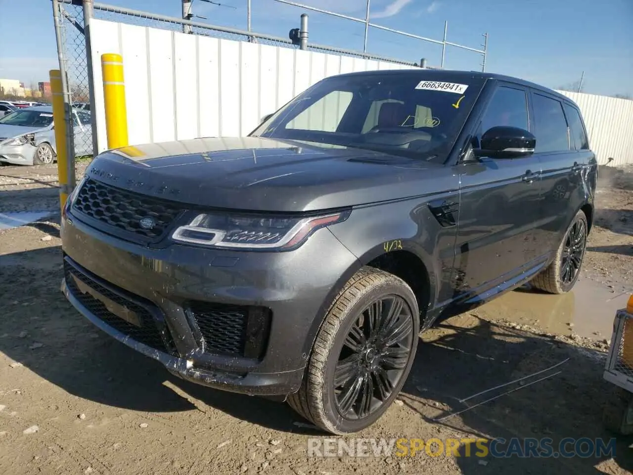 2 fotografías del automóvil dañado SALWR2RE2KA818541 LAND ROVER RANGEROVER 2019