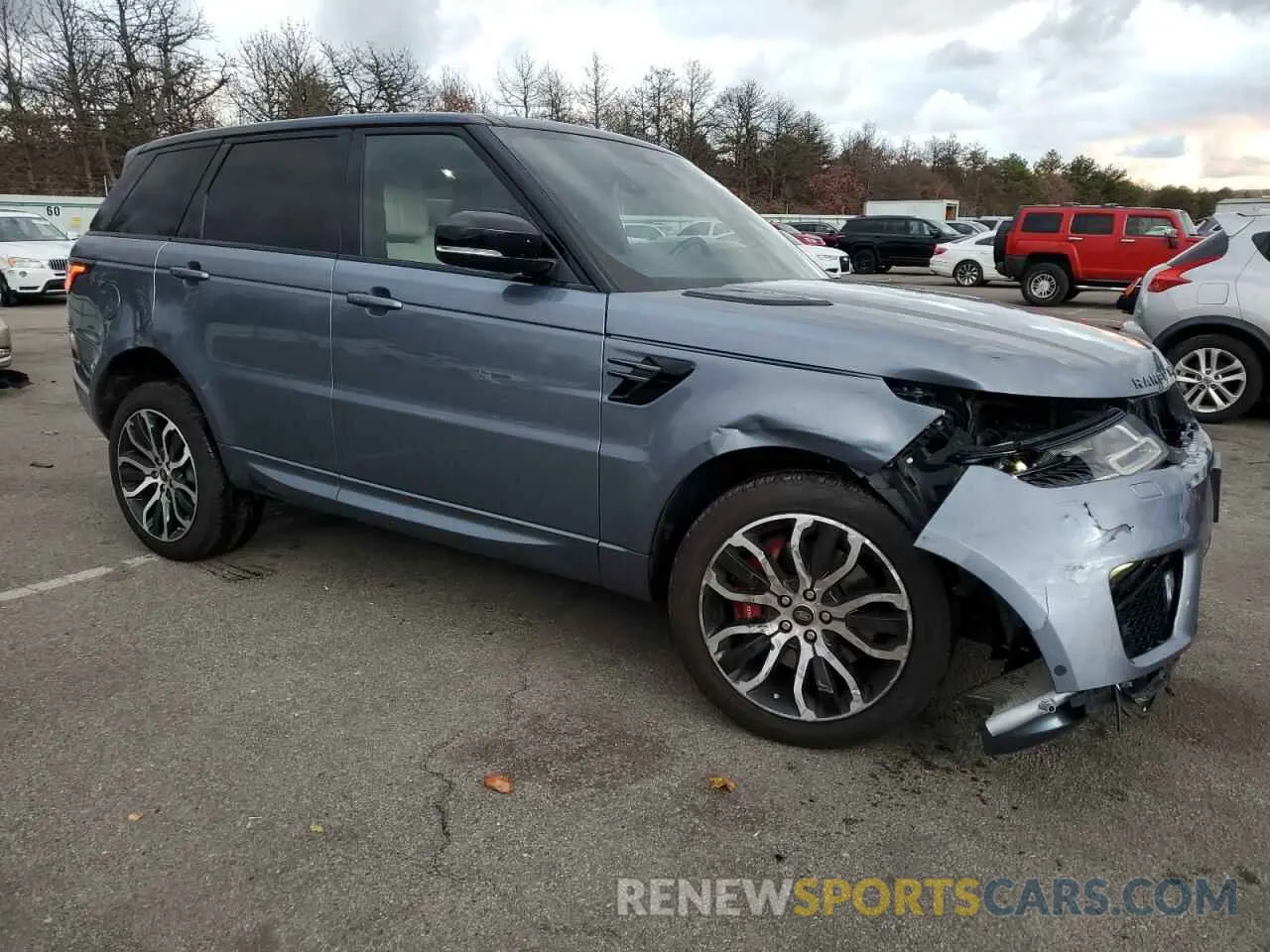 4 fotografías del automóvil dañado SALWR2RE3KA849068 LAND ROVER RANGEROVER 2019