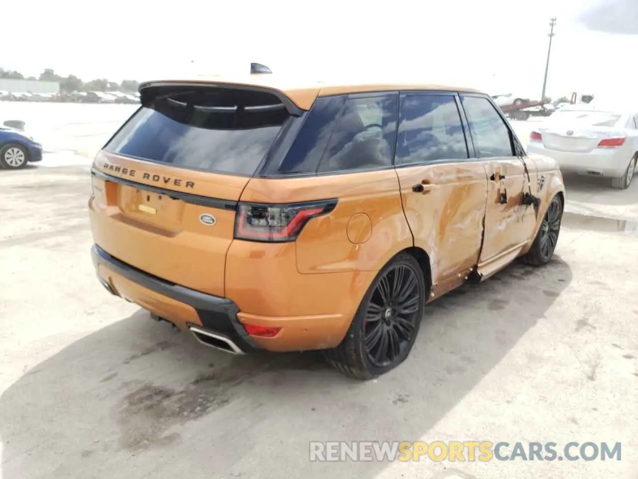 4 fotografías del automóvil dañado SALWR2RE3KA854433 LAND ROVER RANGEROVER 2019