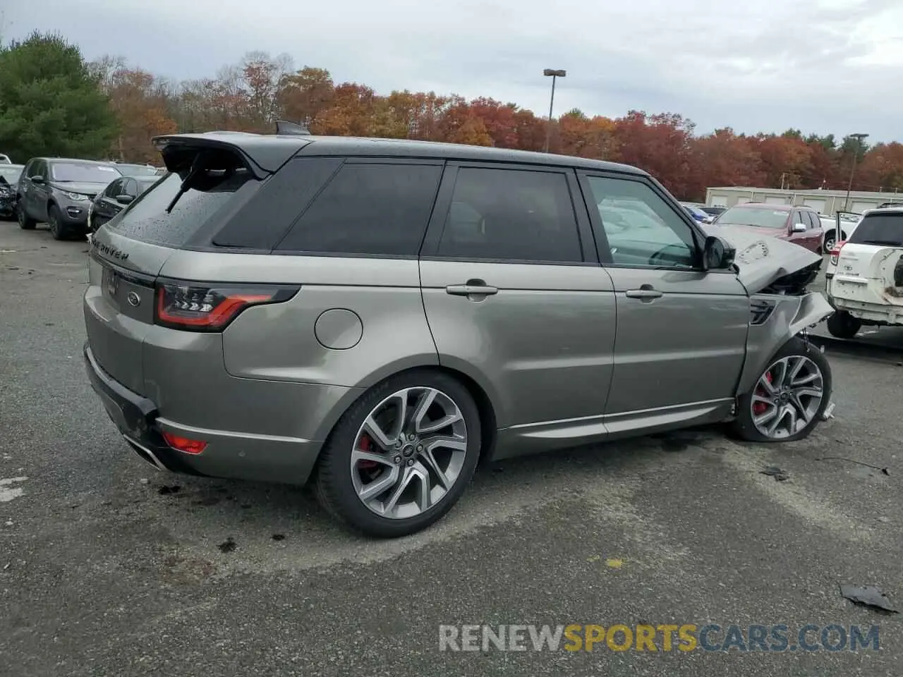 3 fotografías del automóvil dañado SALWR2RE3KA855176 LAND ROVER RANGEROVER 2019