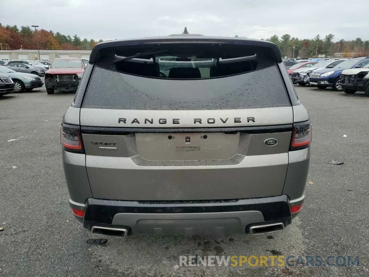 6 fotografías del automóvil dañado SALWR2RE3KA855176 LAND ROVER RANGEROVER 2019