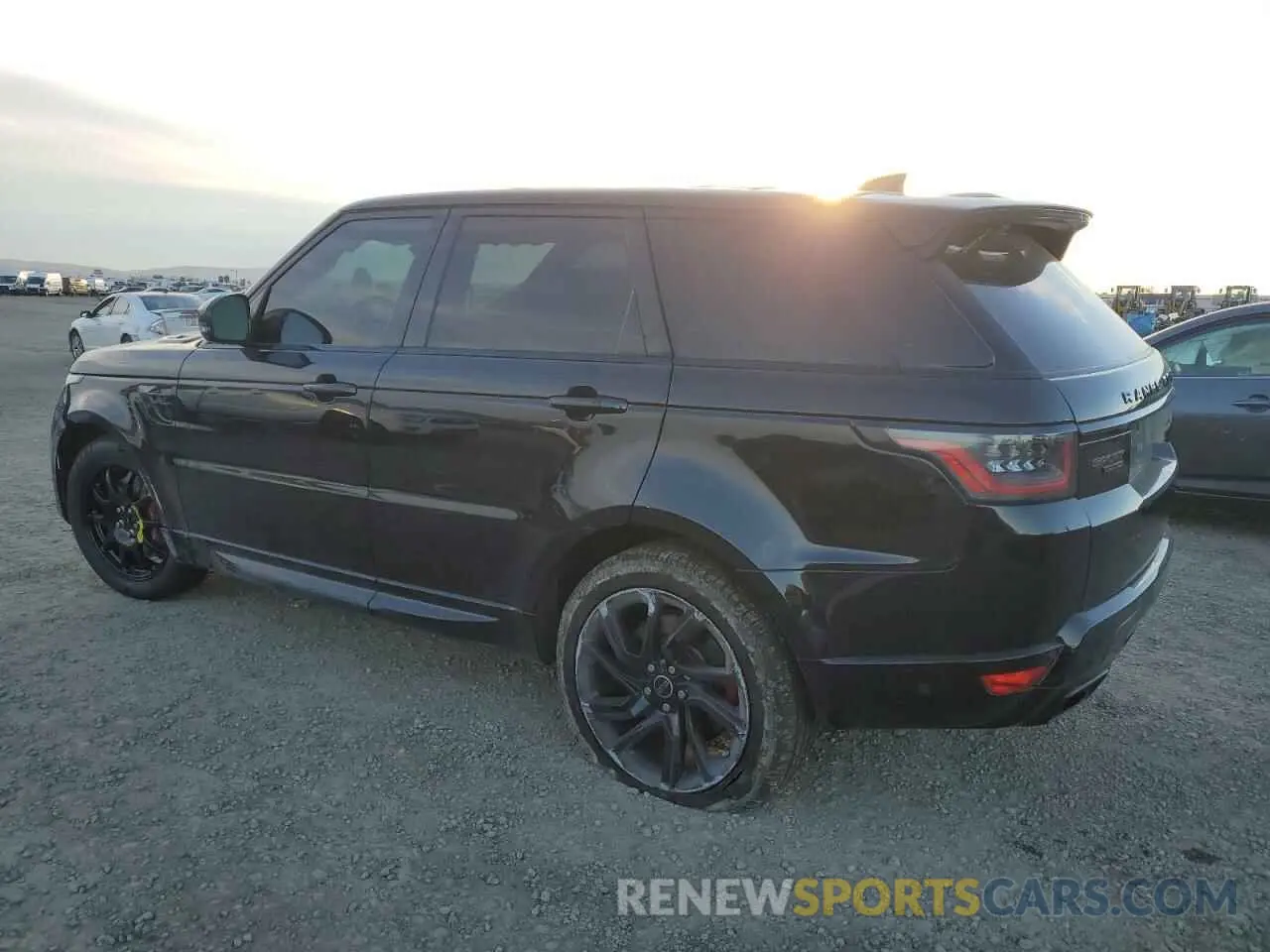 2 fotografías del automóvil dañado SALWR2RE4KA828651 LAND ROVER RANGEROVER 2019