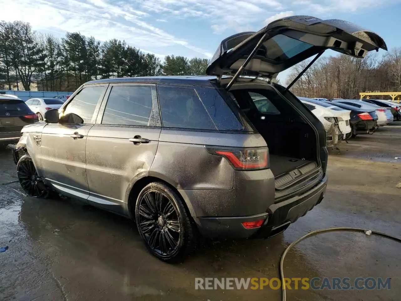 2 fotografías del automóvil dañado SALWR2RE5KA833454 LAND ROVER RANGEROVER 2019