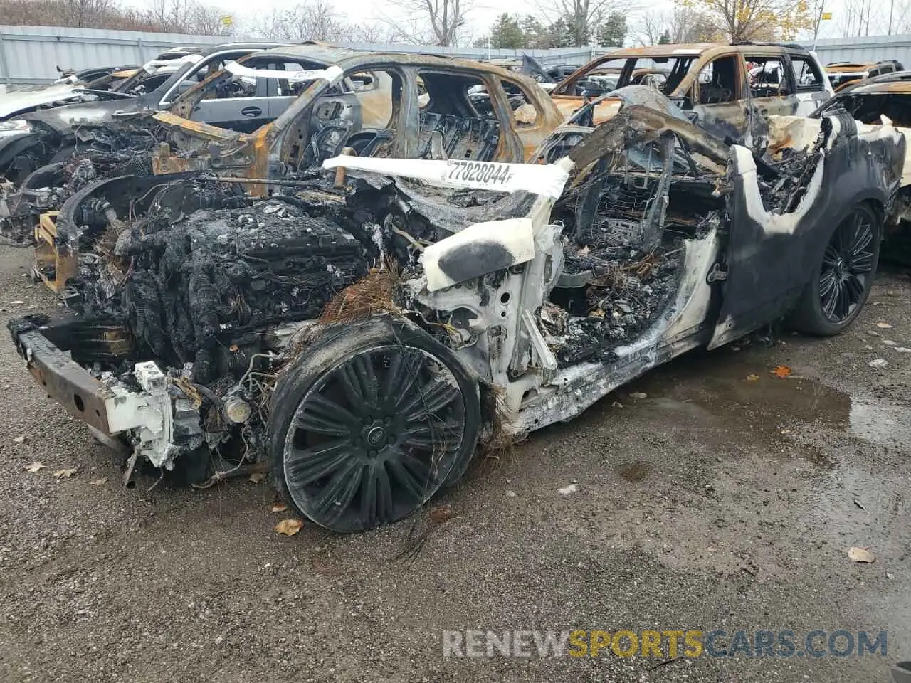 1 fotografías del automóvil dañado SALWR2RE6KA846780 LAND ROVER RANGEROVER 2019