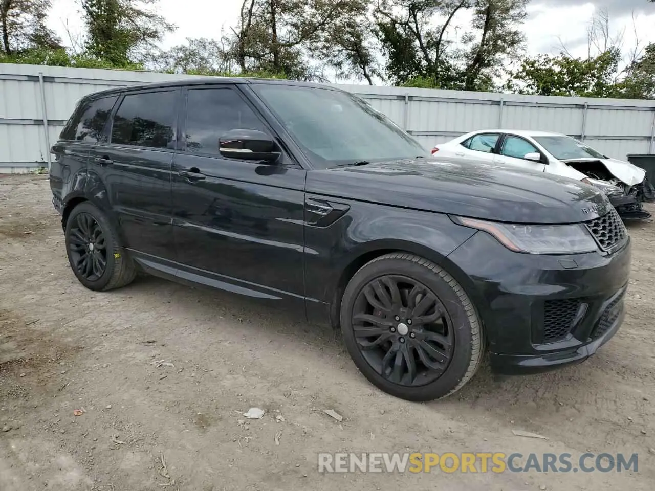 4 fotografías del automóvil dañado SALWR2RE7KA817093 LAND ROVER RANGEROVER 2019