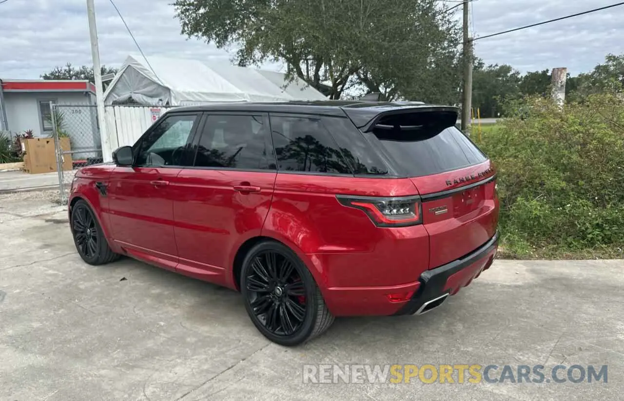 3 fotografías del automóvil dañado SALWR2RE7KA825470 LAND ROVER RANGEROVER 2019