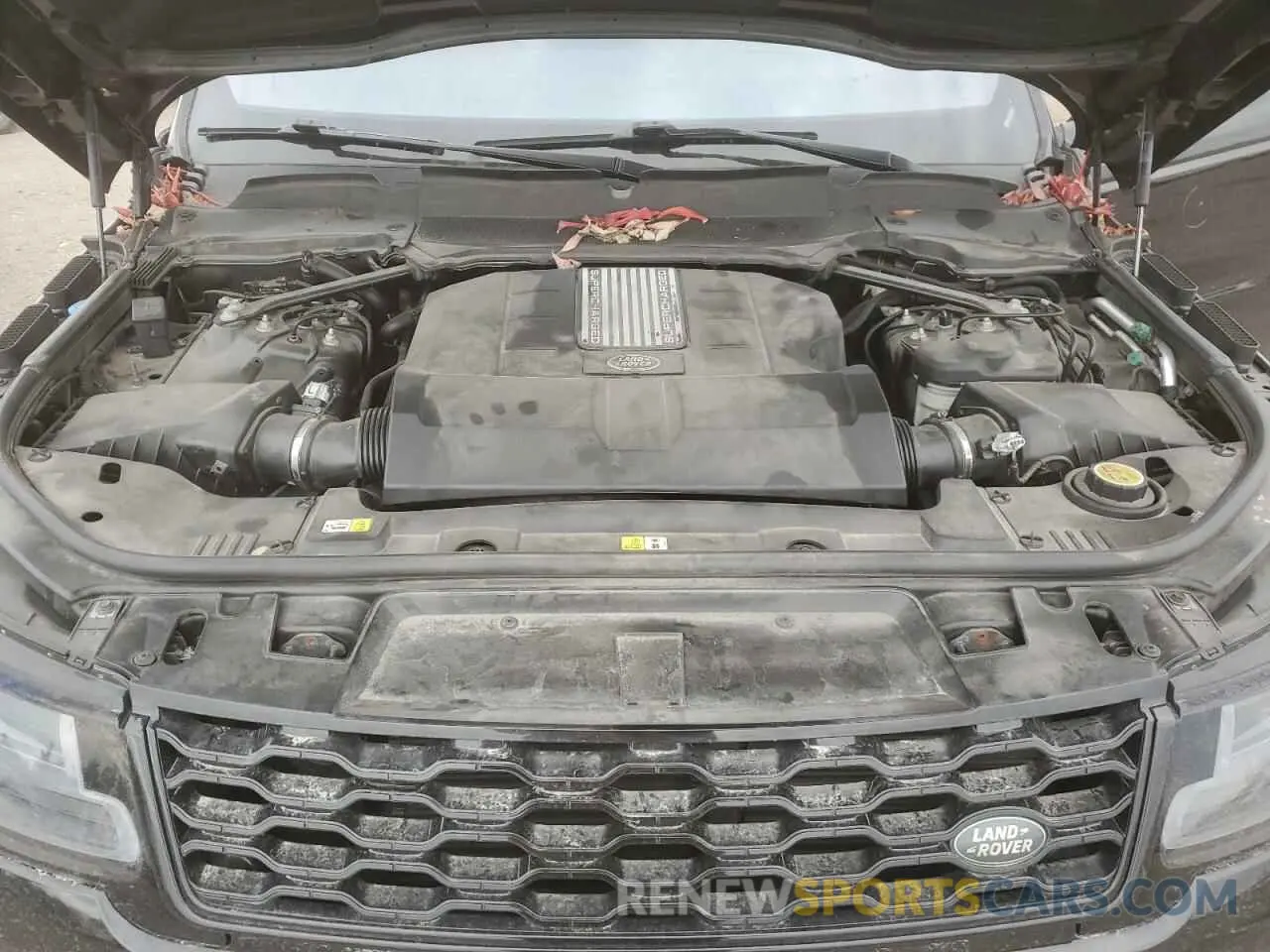 12 fotografías del automóvil dañado SALWR2RE9KA836051 LAND ROVER RANGEROVER 2019