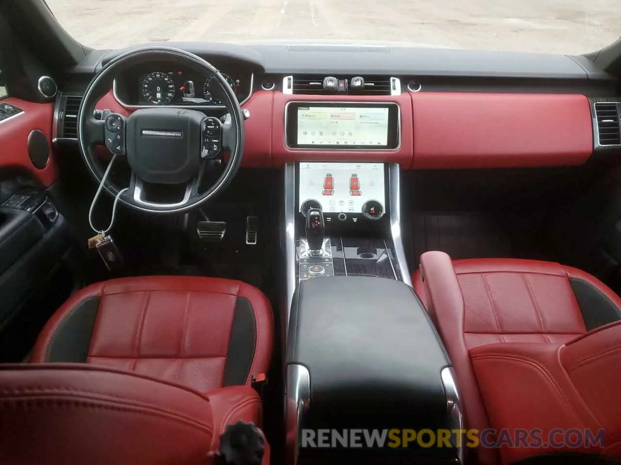 8 fotografías del automóvil dañado SALWR2RE9KA836051 LAND ROVER RANGEROVER 2019