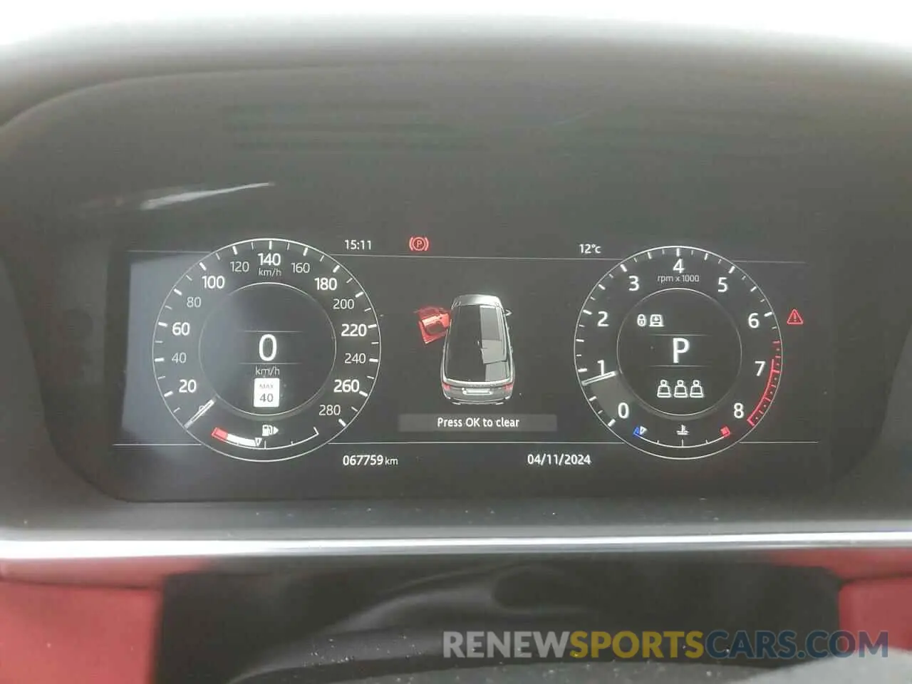 9 fotografías del automóvil dañado SALWR2RE9KA836051 LAND ROVER RANGEROVER 2019