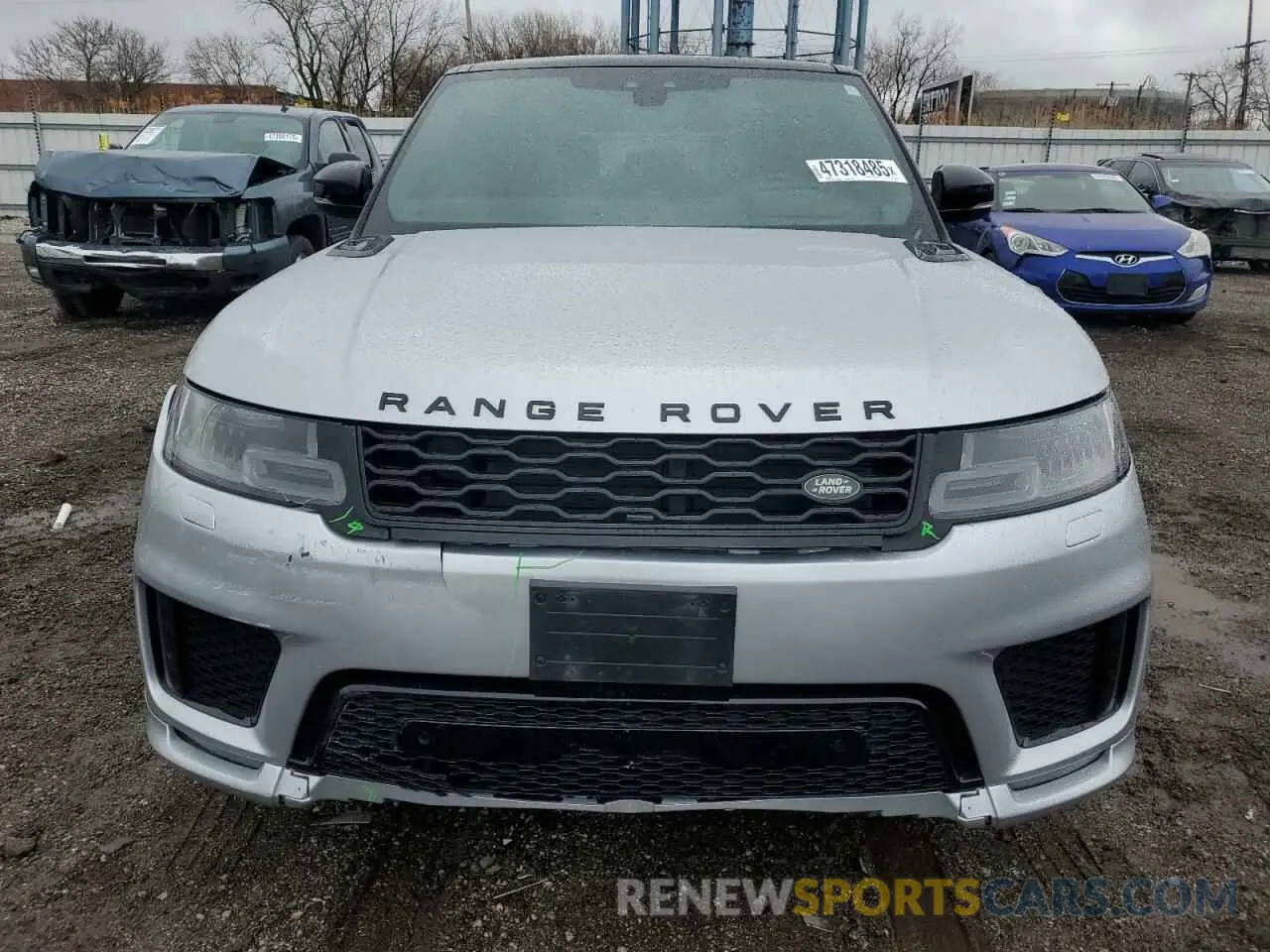 5 fotografías del automóvil dañado SALWR2REXKA832168 LAND ROVER RANGEROVER 2019