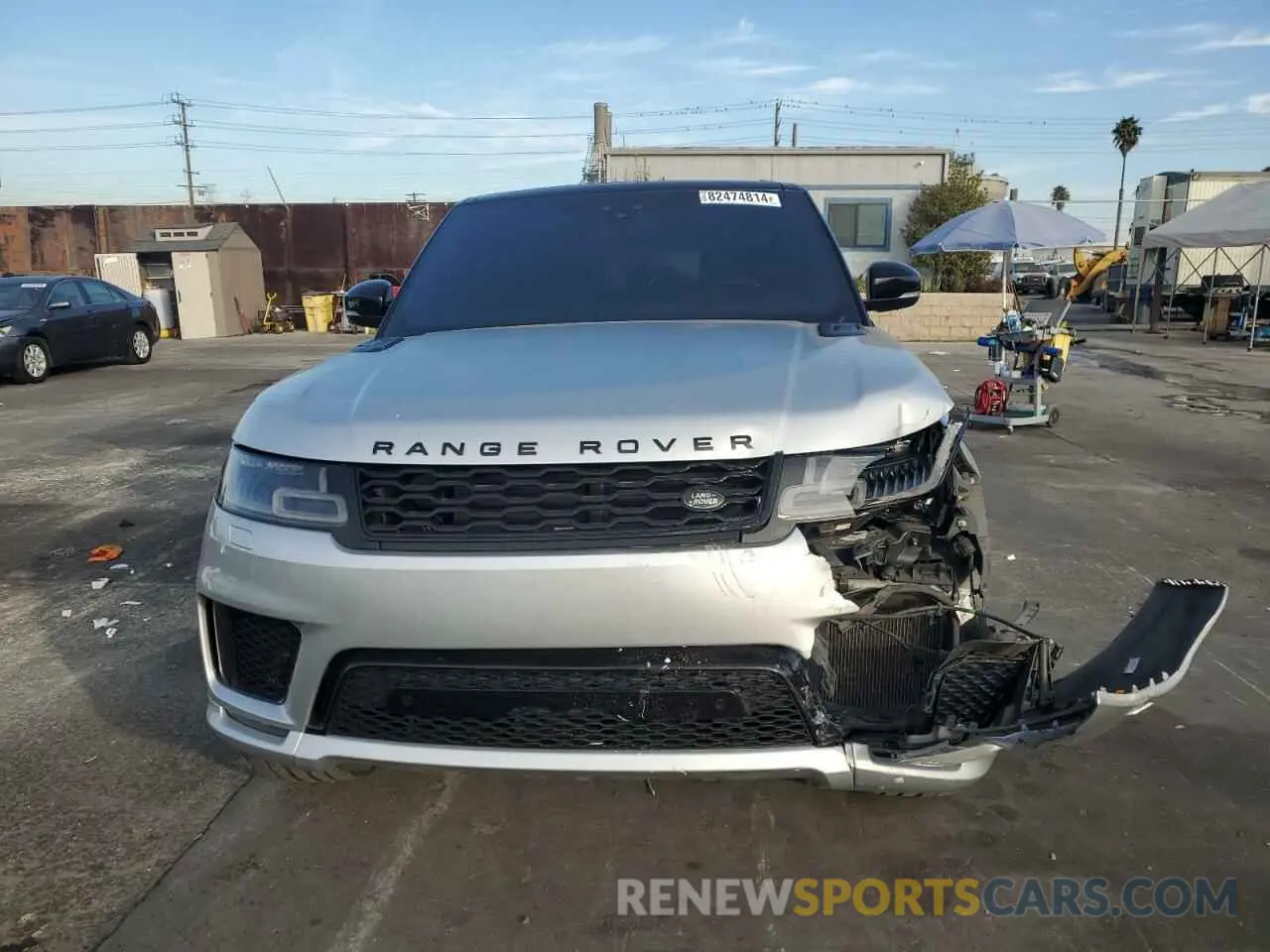 5 fotografías del automóvil dañado SALWR2REXKA870001 LAND ROVER RANGEROVER 2019