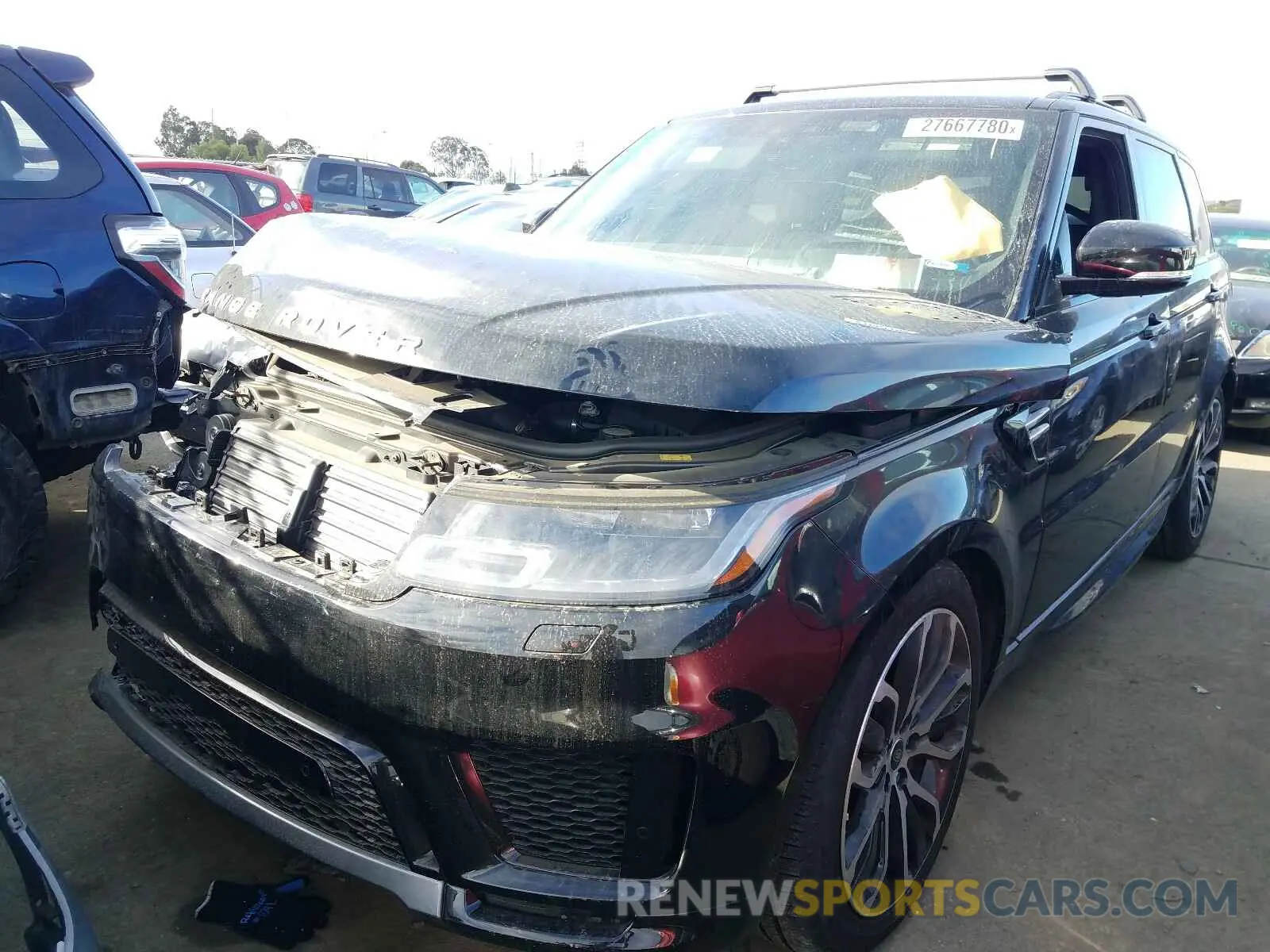 2 fotografías del automóvil dañado SALWR2RK1KA865422 LAND ROVER RANGEROVER 2019