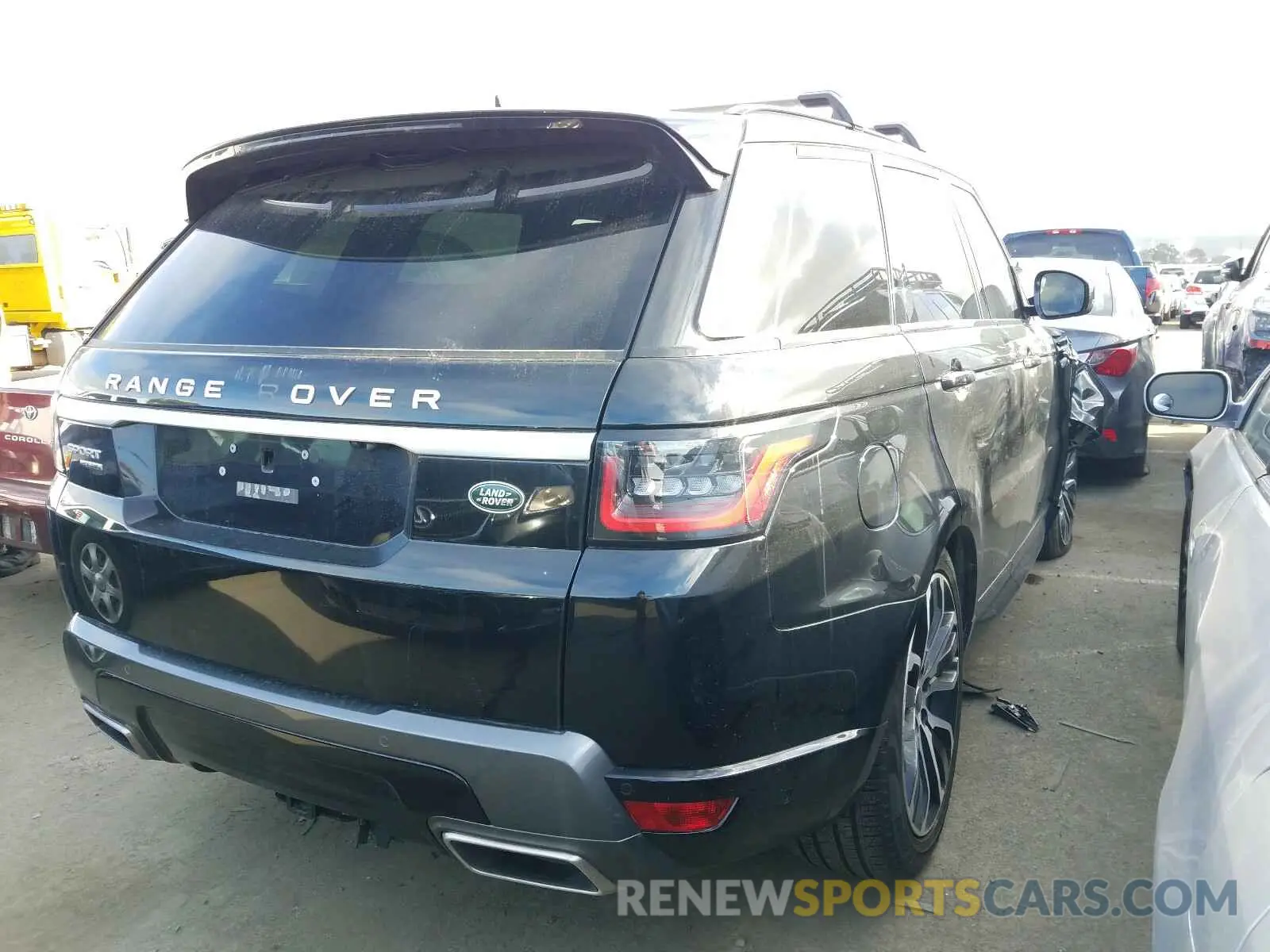 4 fotografías del automóvil dañado SALWR2RK1KA865422 LAND ROVER RANGEROVER 2019