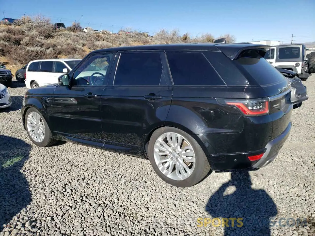2 fotografías del automóvil dañado SALWR2RV4KA839195 LAND ROVER RANGEROVER 2019