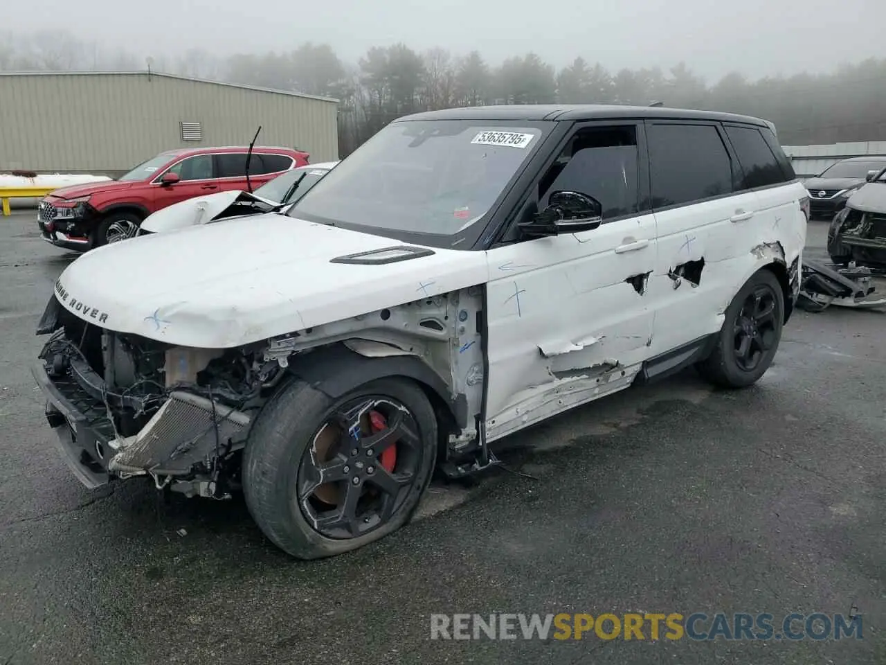 1 fotografías del automóvil dañado SALWR2RV5KA422443 LAND ROVER RANGEROVER 2019