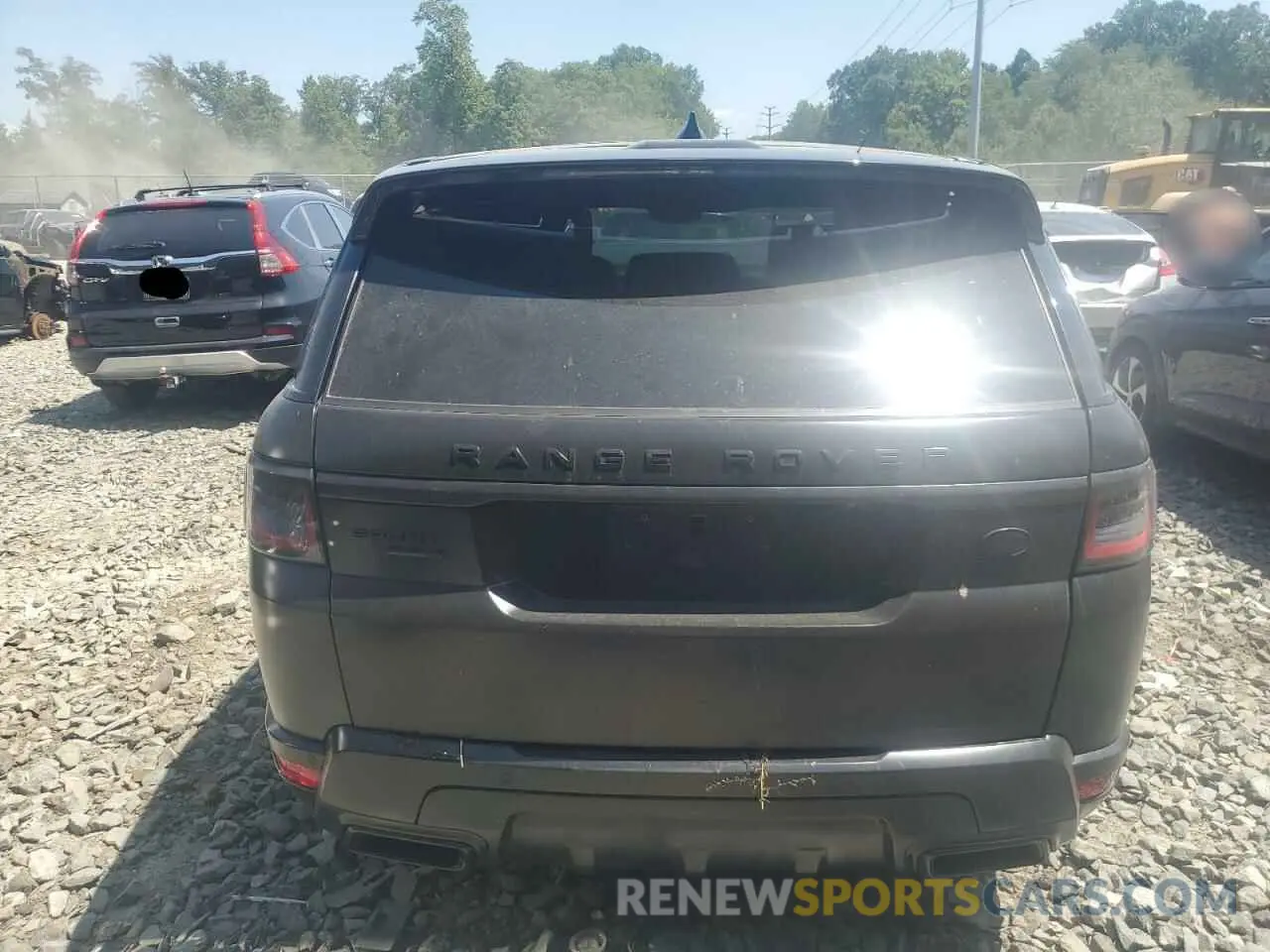 6 fotografías del automóvil dañado SALWR2RV6KA829252 LAND ROVER RANGEROVER 2019