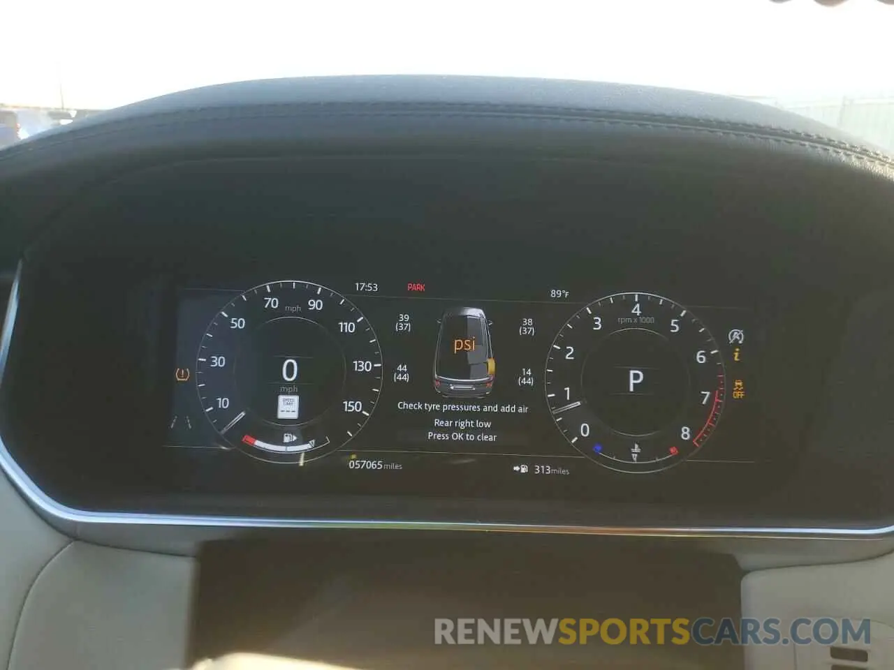 9 fotografías del automóvil dañado SALWS2SU9KA865166 LAND ROVER RANGEROVER 2019