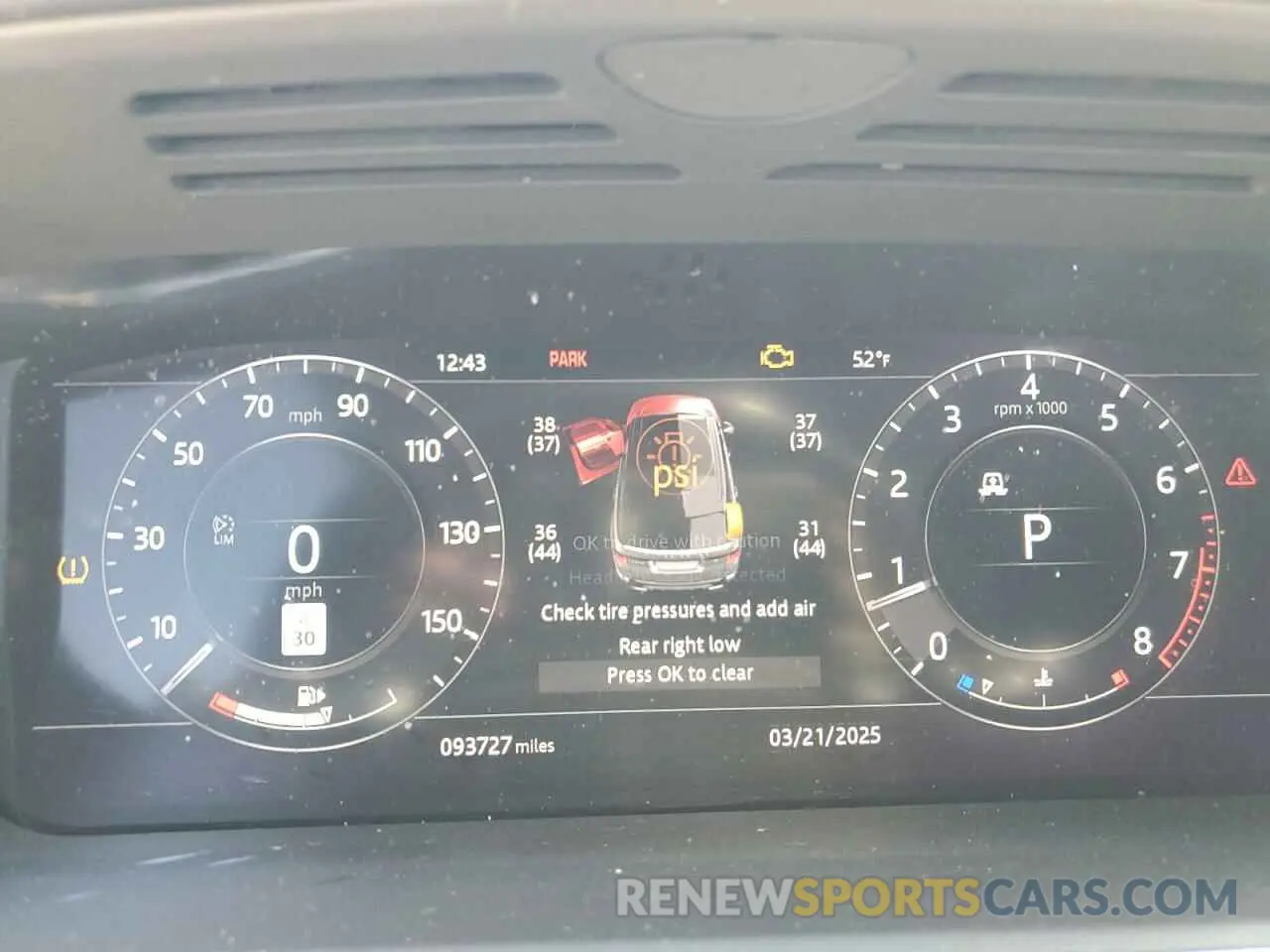 9 fotografías del automóvil dañado SALWV2SV3KA848928 LAND ROVER RANGEROVER 2019