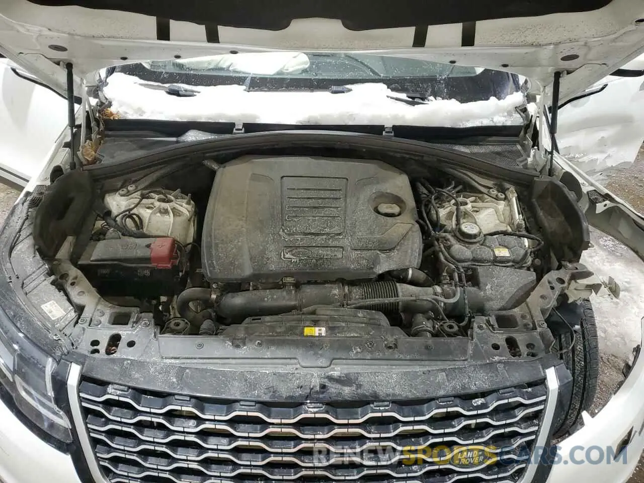 12 fotografías del automóvil dañado SALYB2EX0KA797693 LAND ROVER RANGEROVER 2019