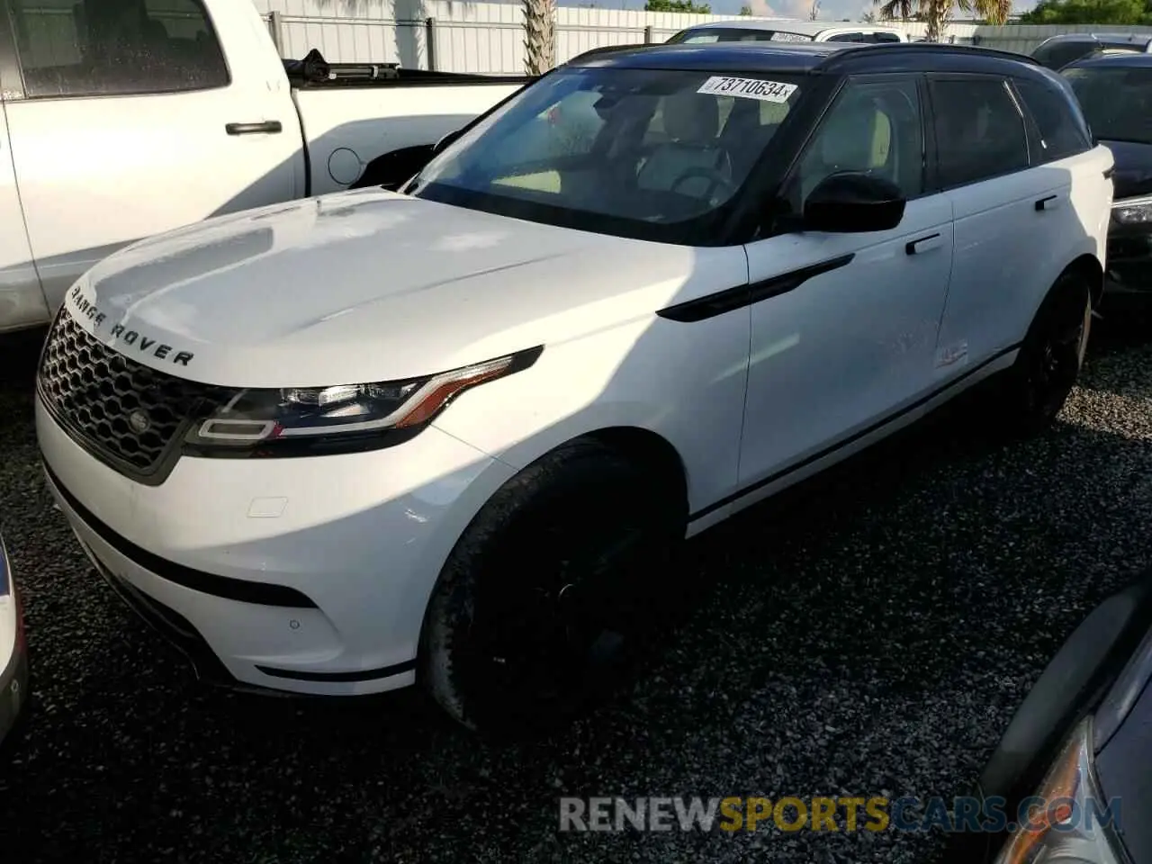 1 fotografías del automóvil dañado SALYB2EX2KA220373 LAND ROVER RANGEROVER 2019