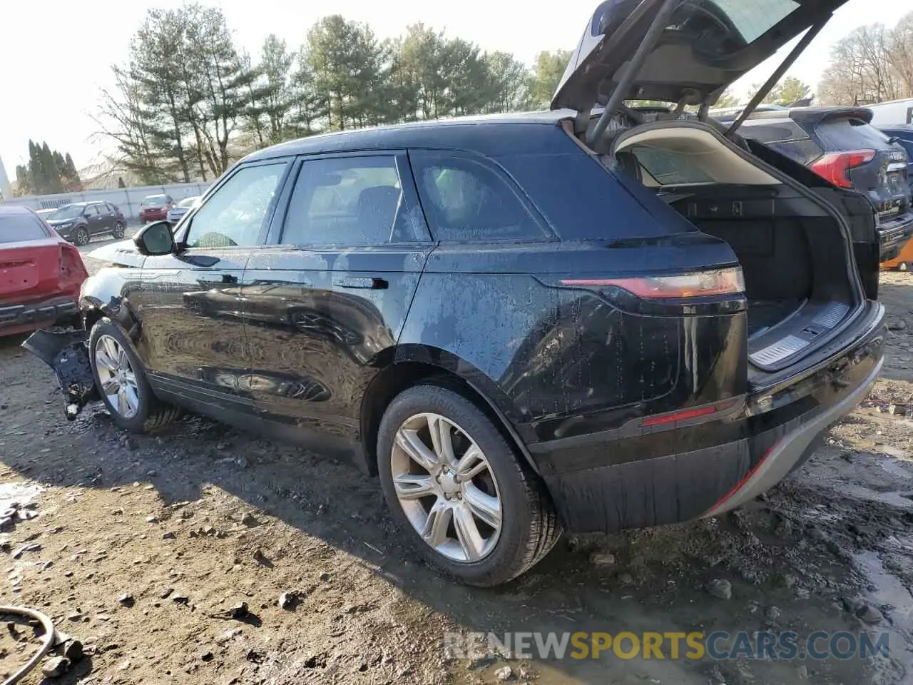 2 fotografías del automóvil dañado SALYB2EX3KA794142 LAND ROVER RANGEROVER 2019