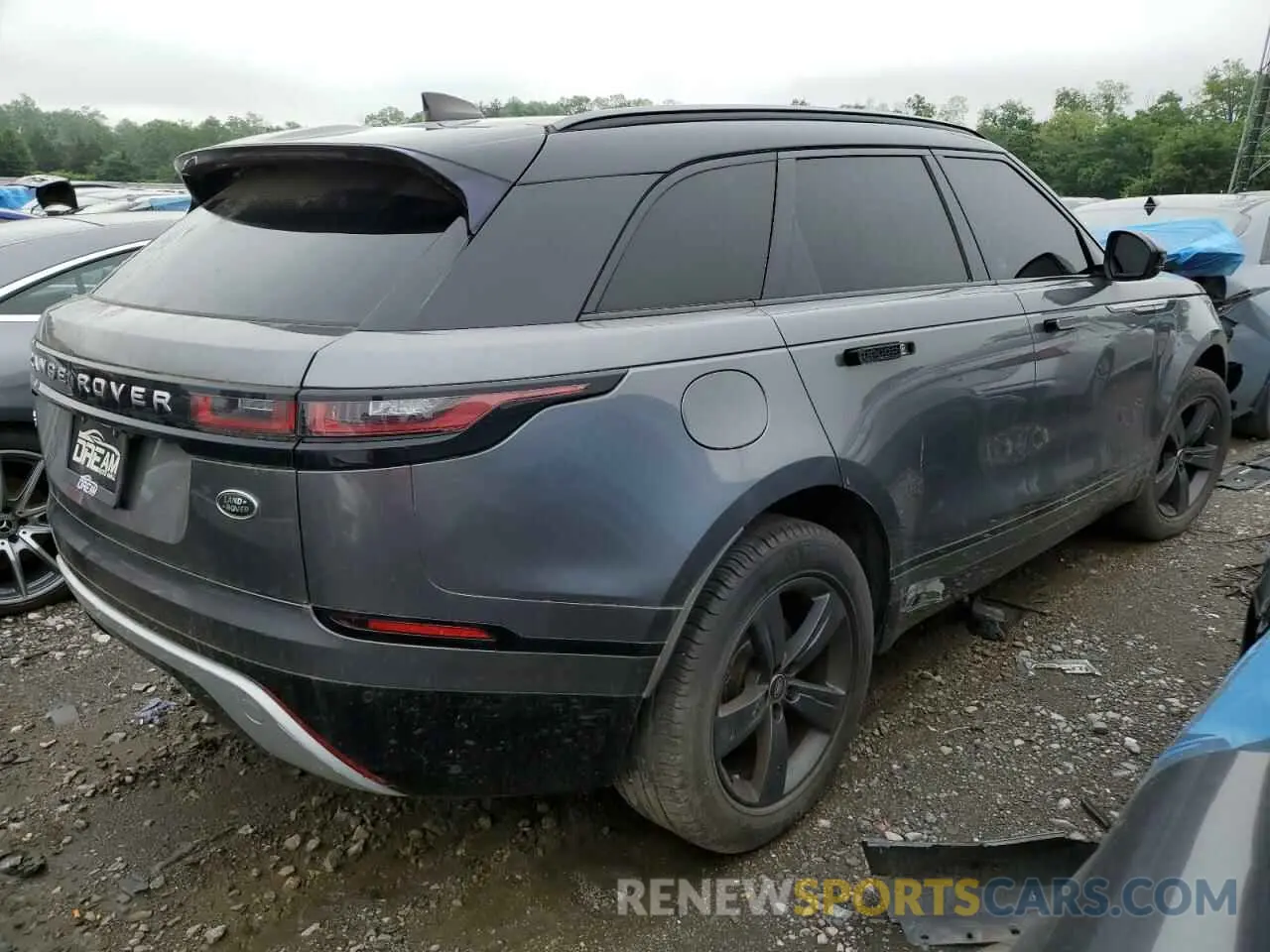 3 fotografías del automóvil dañado SALYB2EX4KA780332 LAND ROVER RANGEROVER 2019
