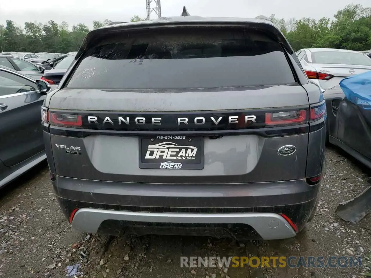 6 fotografías del automóvil dañado SALYB2EX4KA780332 LAND ROVER RANGEROVER 2019