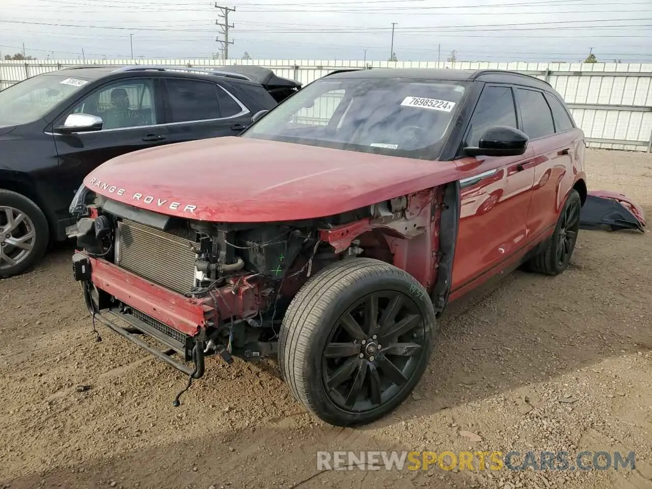 1 fotografías del automóvil dañado SALYB2EX6KA202409 LAND ROVER RANGEROVER 2019