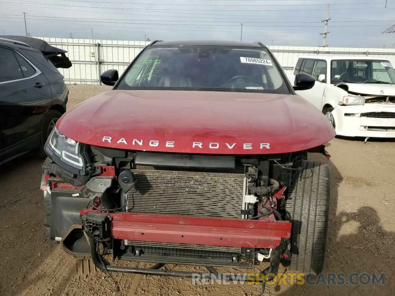 5 fotografías del automóvil dañado SALYB2EX6KA202409 LAND ROVER RANGEROVER 2019
