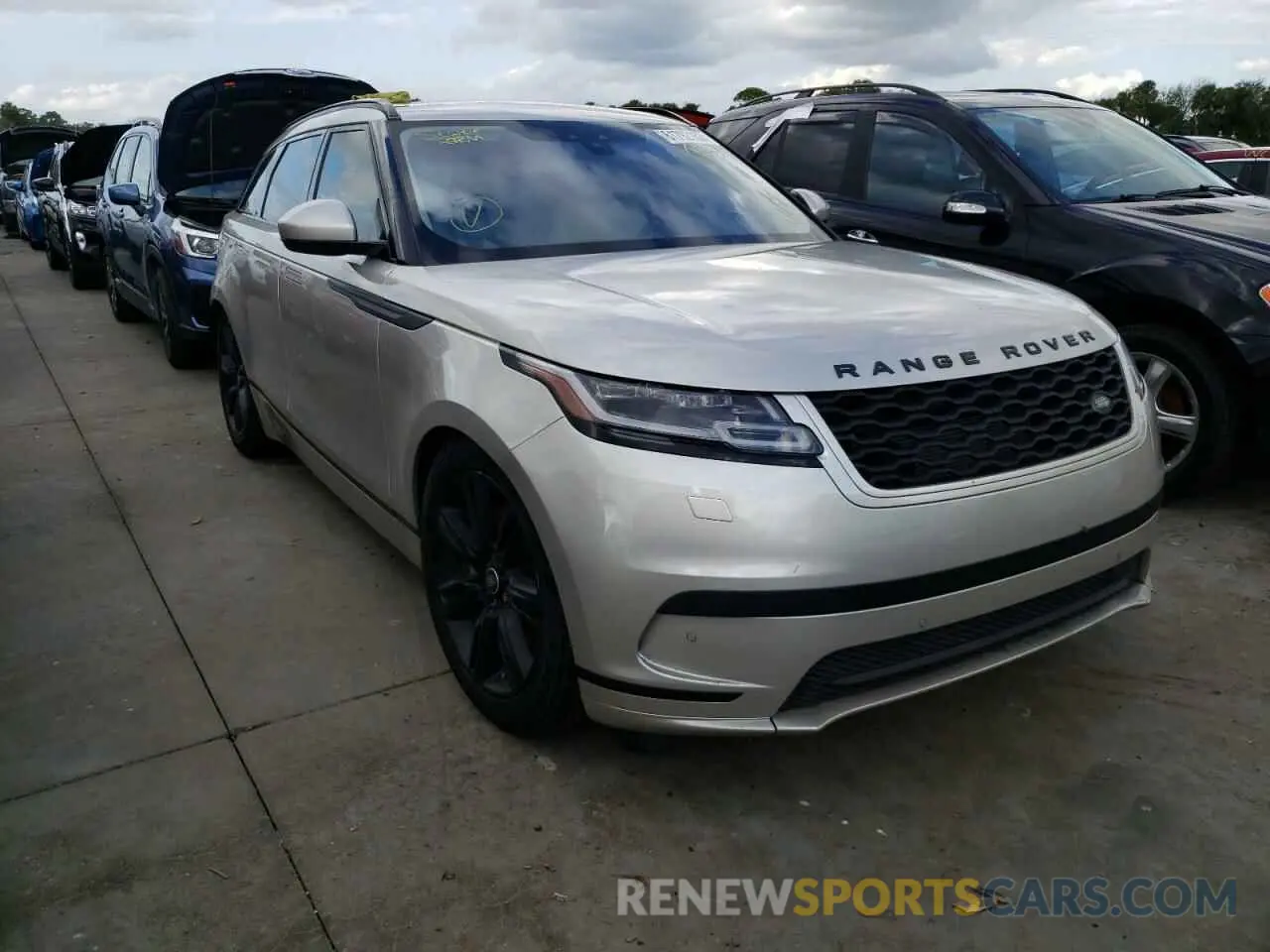 1 fotografías del automóvil dañado SALYB2FV7KA211021 LAND ROVER RANGEROVER 2019