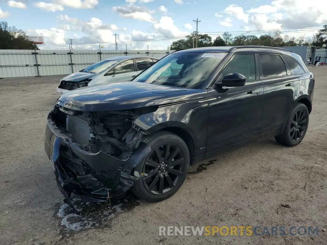 1 fotografías del automóvil dañado SALYL2EX0KA232664 LAND ROVER RANGEROVER 2019