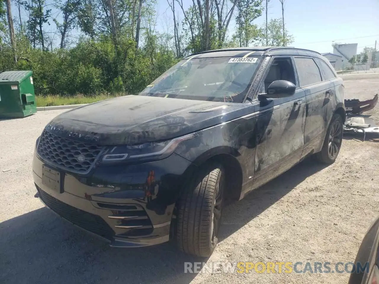 2 fotografías del automóvil dañado SALYL2EX0KA782351 LAND ROVER RANGEROVER 2019