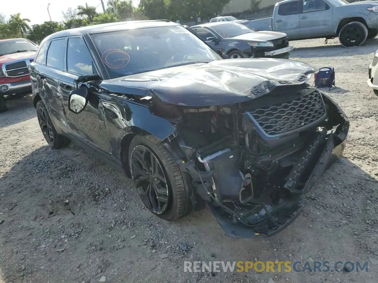 1 fotografías del automóvil dañado SALYL2EX1KA213184 LAND ROVER RANGEROVER 2019