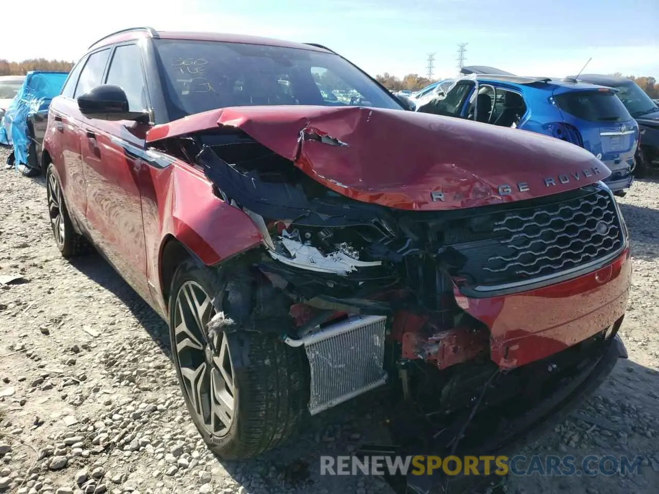 9 fotografías del automóvil dañado SALYL2EX4KA788041 LAND ROVER RANGEROVER 2019