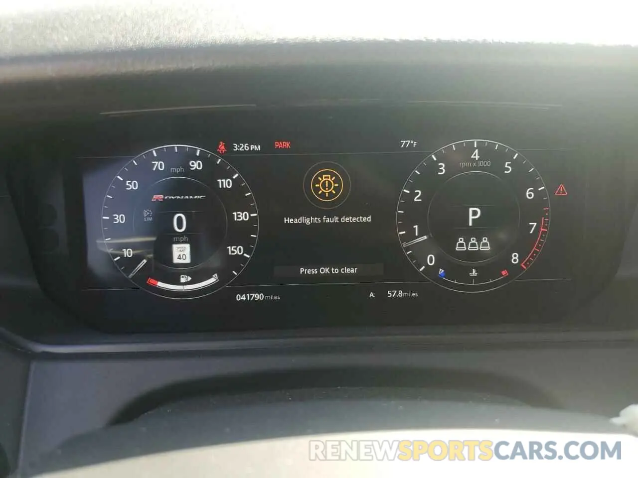 9 fotografías del automóvil dañado SALYL2EX5KA215004 LAND ROVER RANGEROVER 2019
