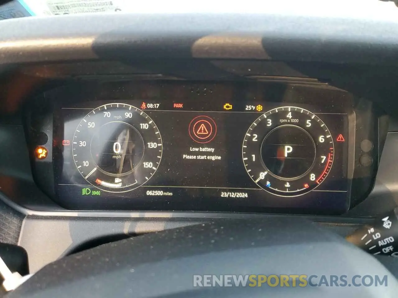 9 fotografías del automóvil dañado SALYL2EX5KA220798 LAND ROVER RANGEROVER 2019