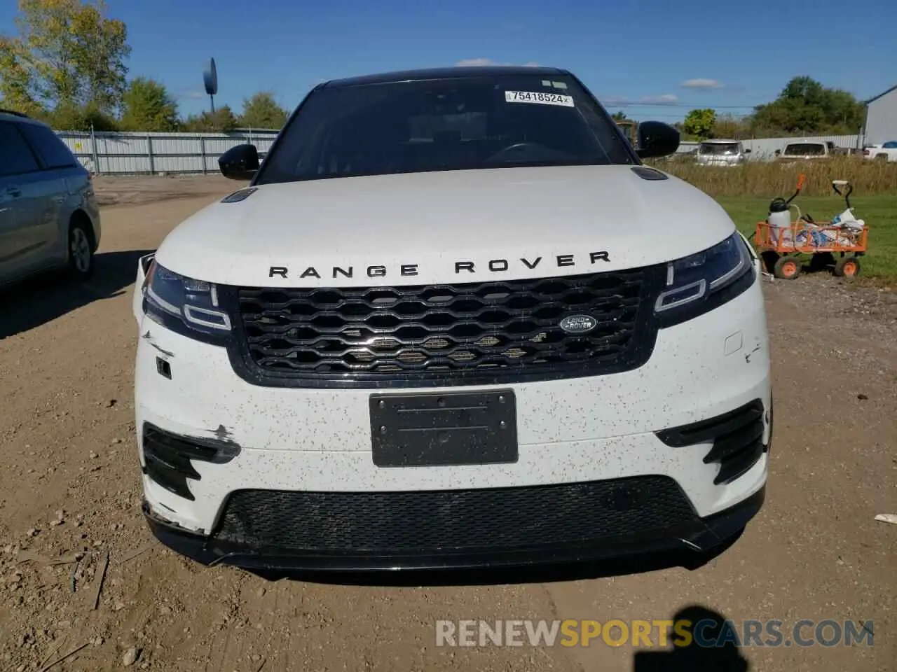 5 fotografías del automóvil dañado SALYL2EX8KA783635 LAND ROVER RANGEROVER 2019