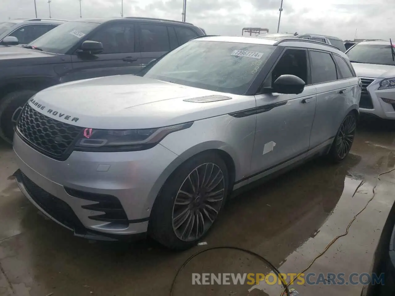1 fotografías del automóvil dañado SALYL2FV1KA208483 LAND ROVER RANGEROVER 2019