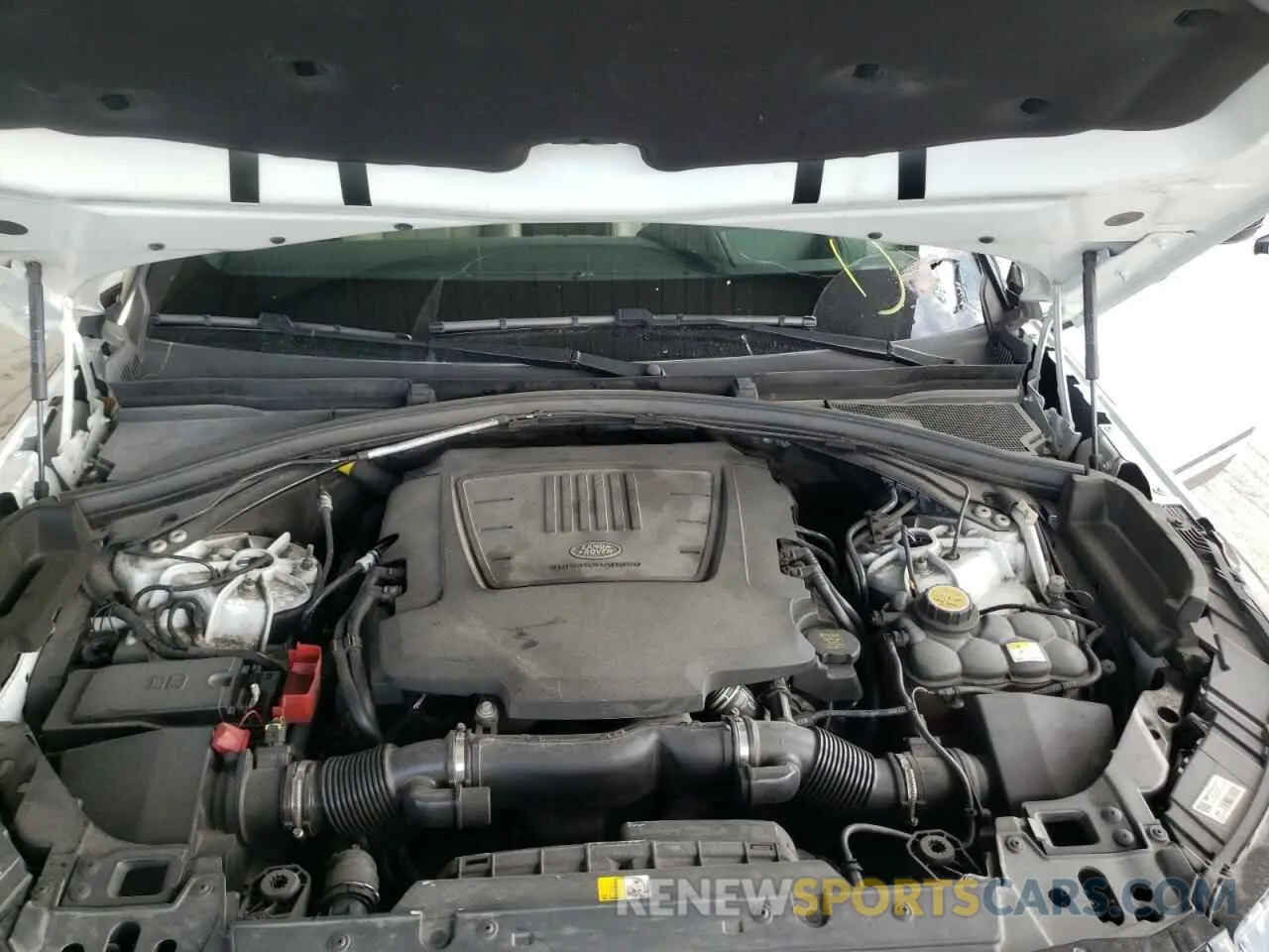 7 fotografías del automóvil dañado SALYM2EV0KA778716 LAND ROVER RANGEROVER 2019