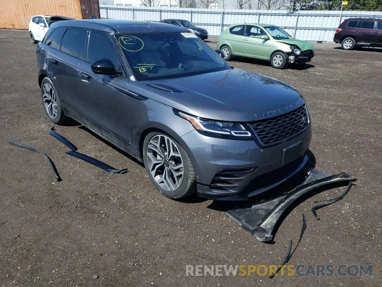 9 fotografías del automóvil dañado SALYM2EVXKA203815 LAND ROVER RANGEROVER 2019